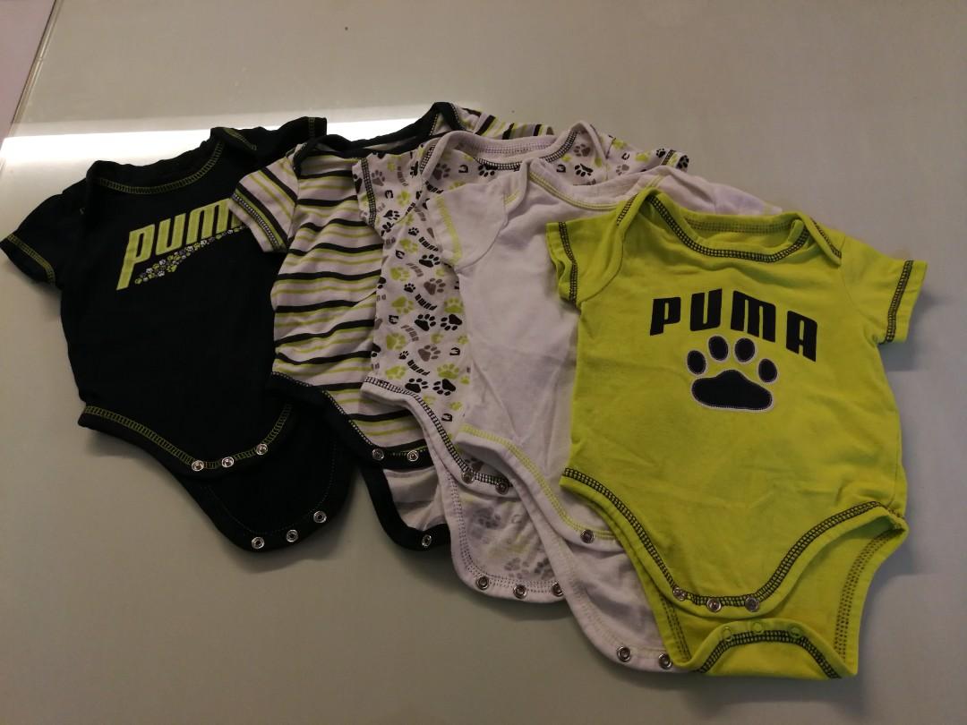 puma baby bodysuits