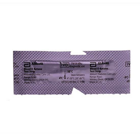 Abbott FreeStyle Optium Ketone Test Strips (1 box =10 strips), Health