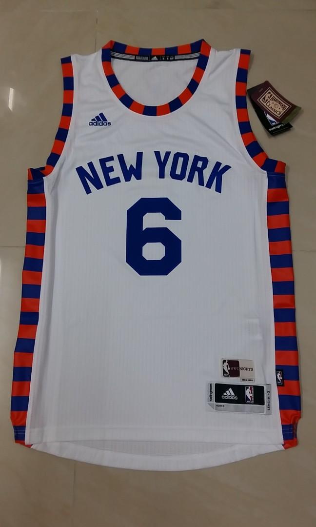 new york knicks sleeved jersey