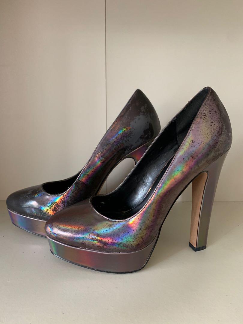 aldo holographic heels