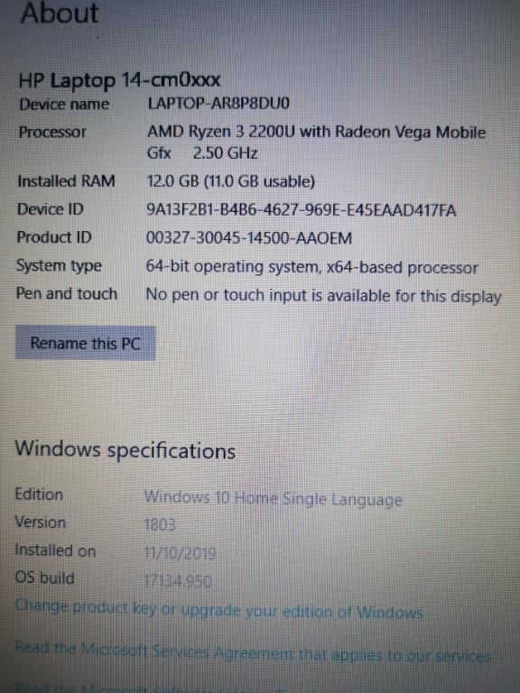 Radeon vega mobile gfx 2.50 ghz hotsell