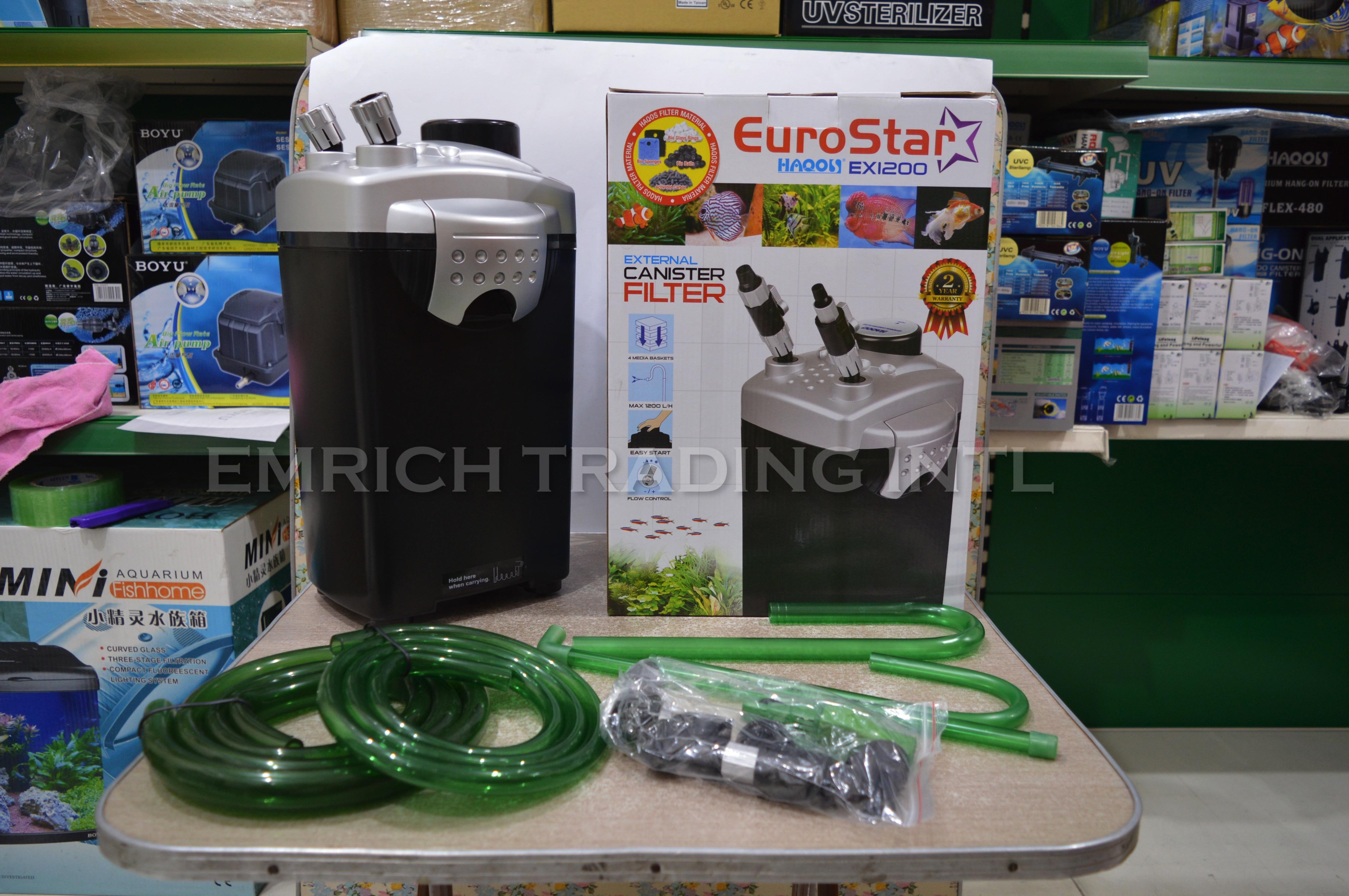 AQUARIUM CANISTER FILTER HAQOS, Pet Supplies, Homes & Other Pet
