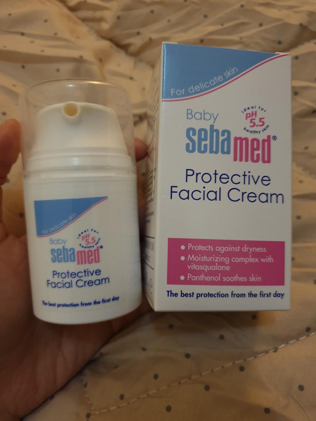 sebamed protective facial cream baby