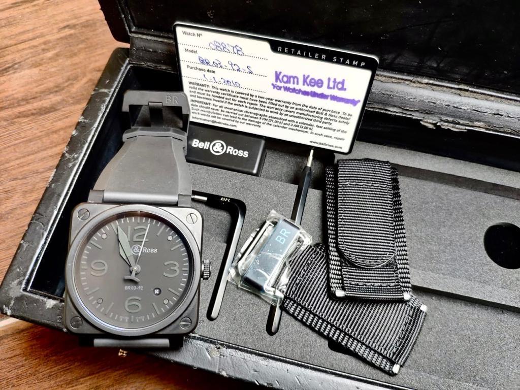 Bell \u0026 Ross BR 03-92 Black Phantom 