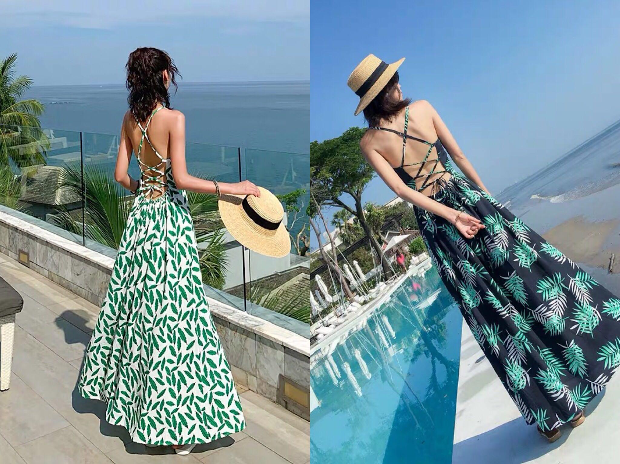How to Wear a Maxi Dress on Vacation - Joanna E