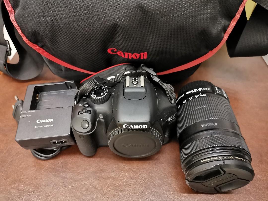 canon eos 550d with efs 18 135mm is lens