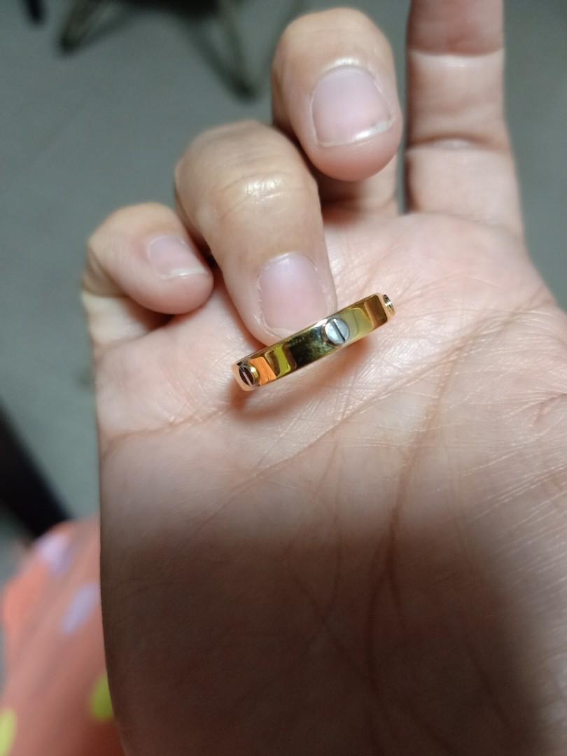 size 9 cartier ring