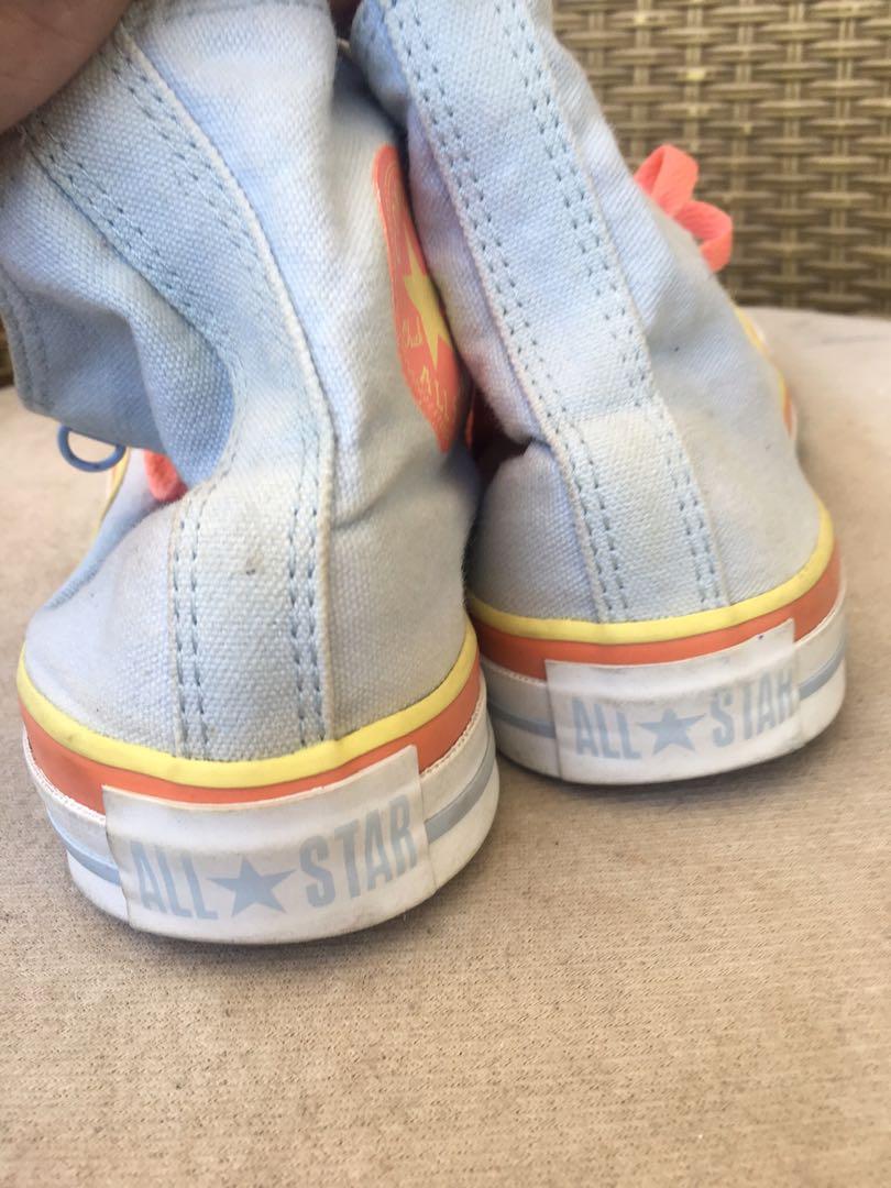 grey orange converse