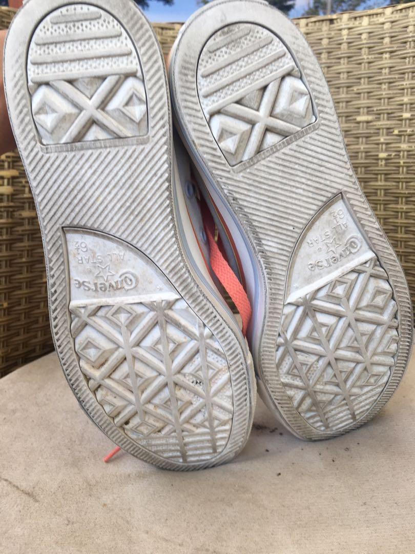 grey orange converse