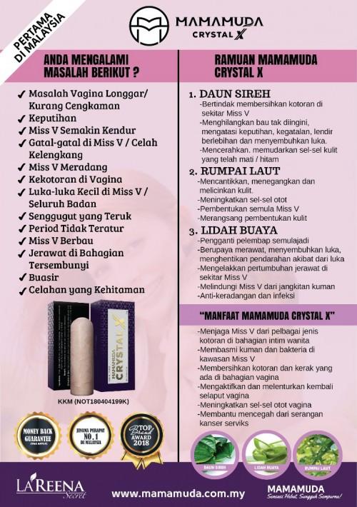 Crystal X Mamamuda Health Nutrition Health Supplements Health Food Drinks Tonics On Carousell