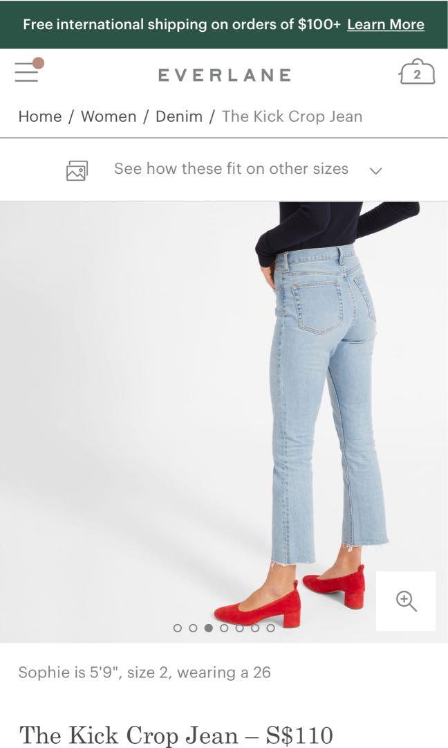 Kick crop everlane deals