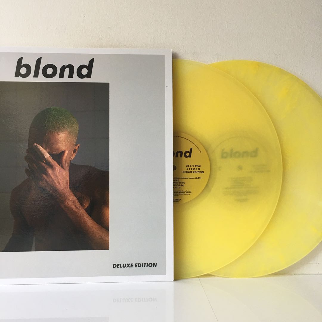 frank ocean blond blonde 2LP レコード-