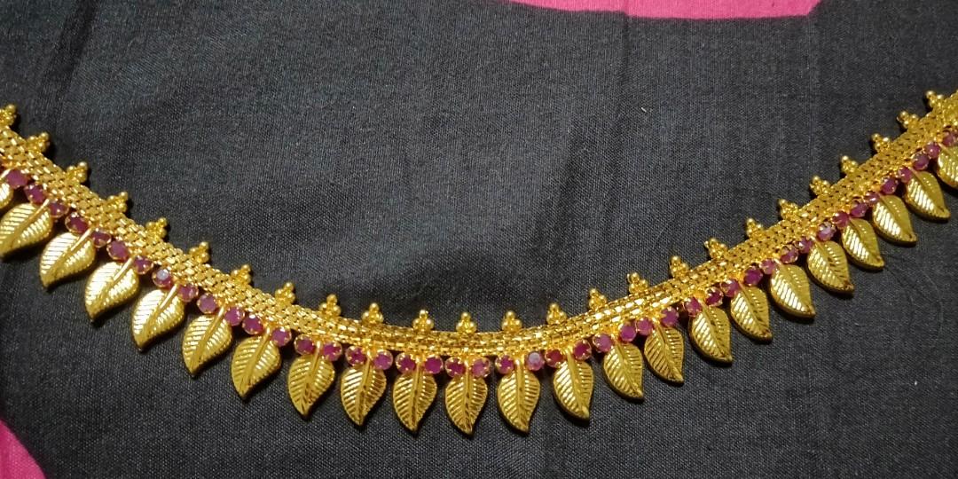 Gold necklace mango discount designs