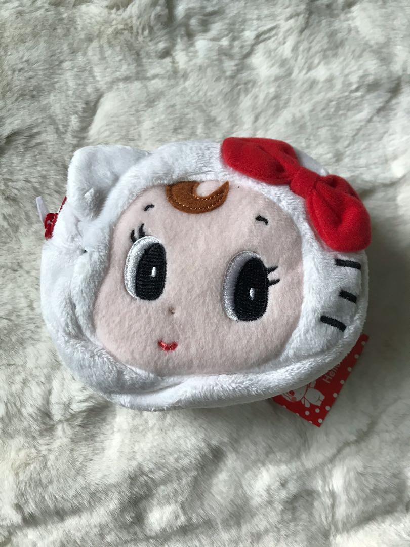 Hello kitty x kewpie pouch, Women's Fashion, Bags & Wallets, Purses