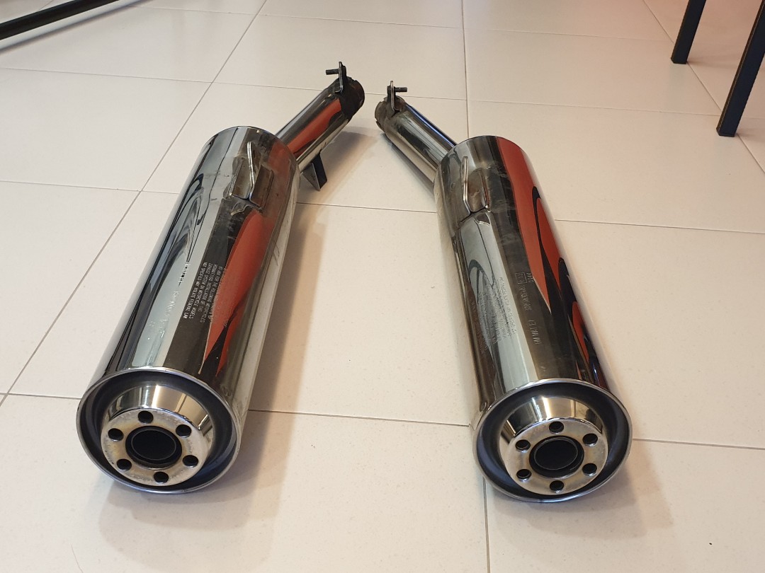 Honda Blackbird CBR1100XX Stock Exhaust Motorcycles Motorcycle