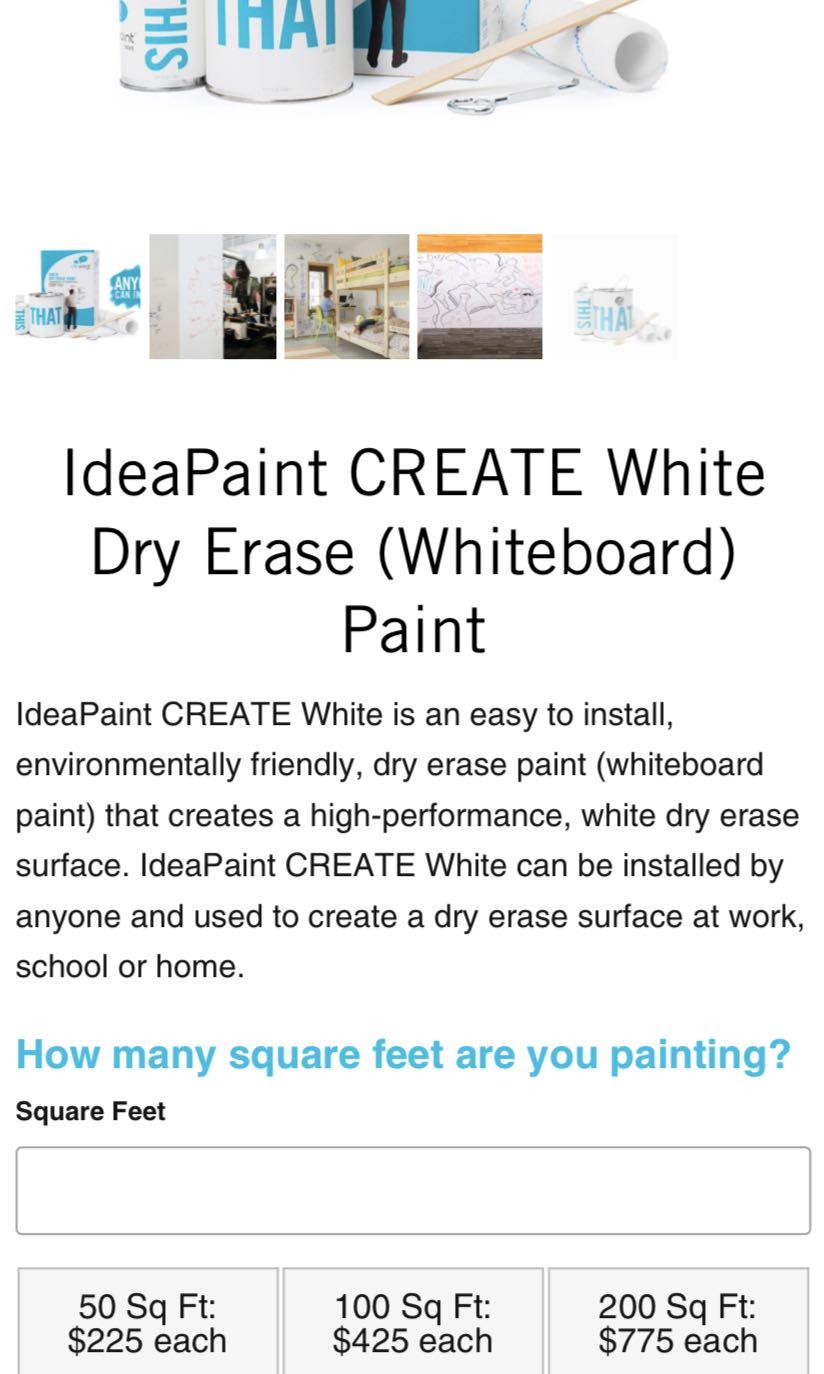 IdeaPaint CREATE - White