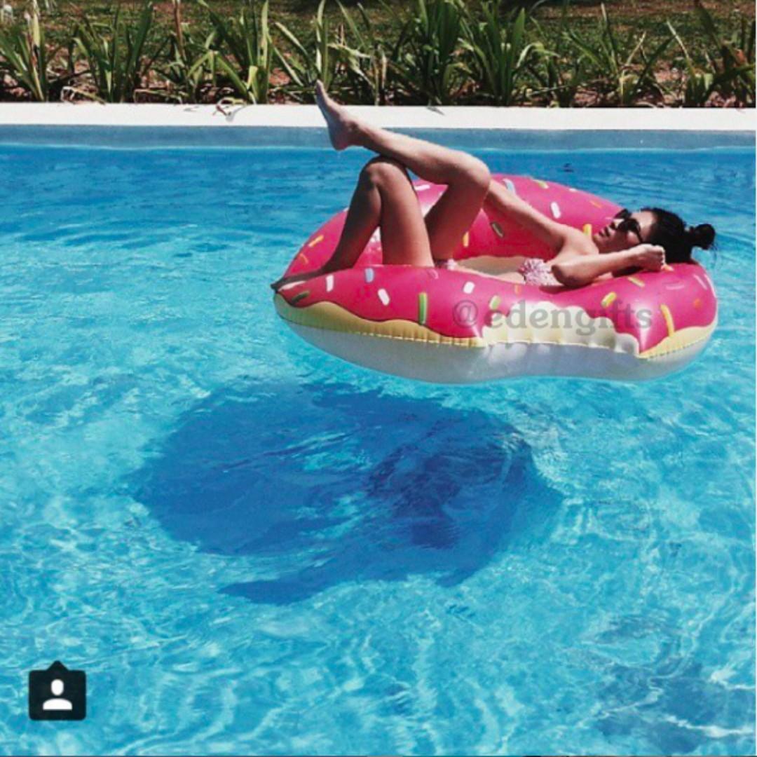 inflatable pool donut