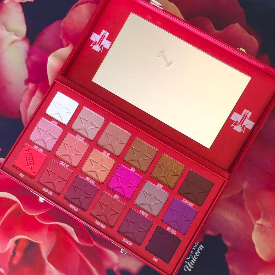 Out Of Stock Jeffree Star Blood Sugar Eyeshadow Palette Health Beauty Makeup On Carousell