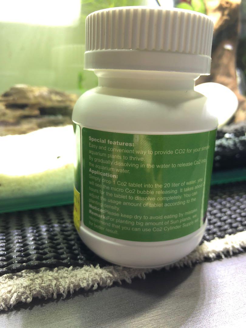 Ista Water Plants Co2 Tablet Pet Supplies For Fish Fish Tank Accessories On Carousell