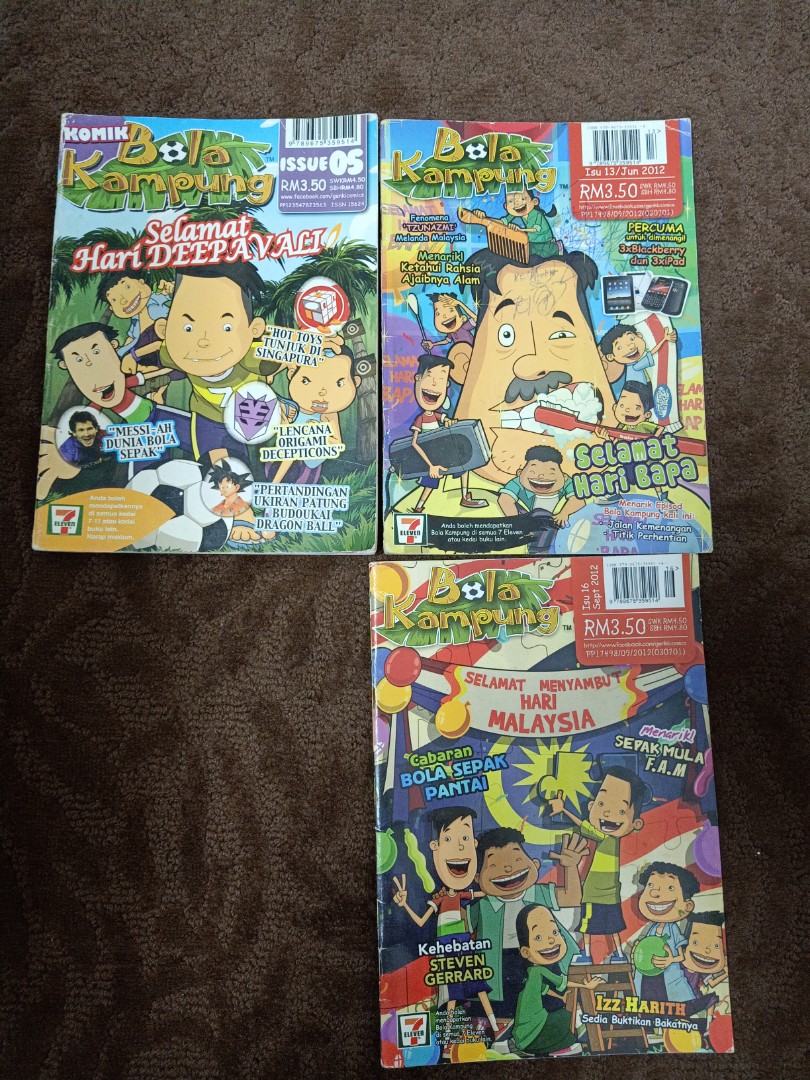 Komik Bola Kampung Books Stationery Comics Manga On Carousell