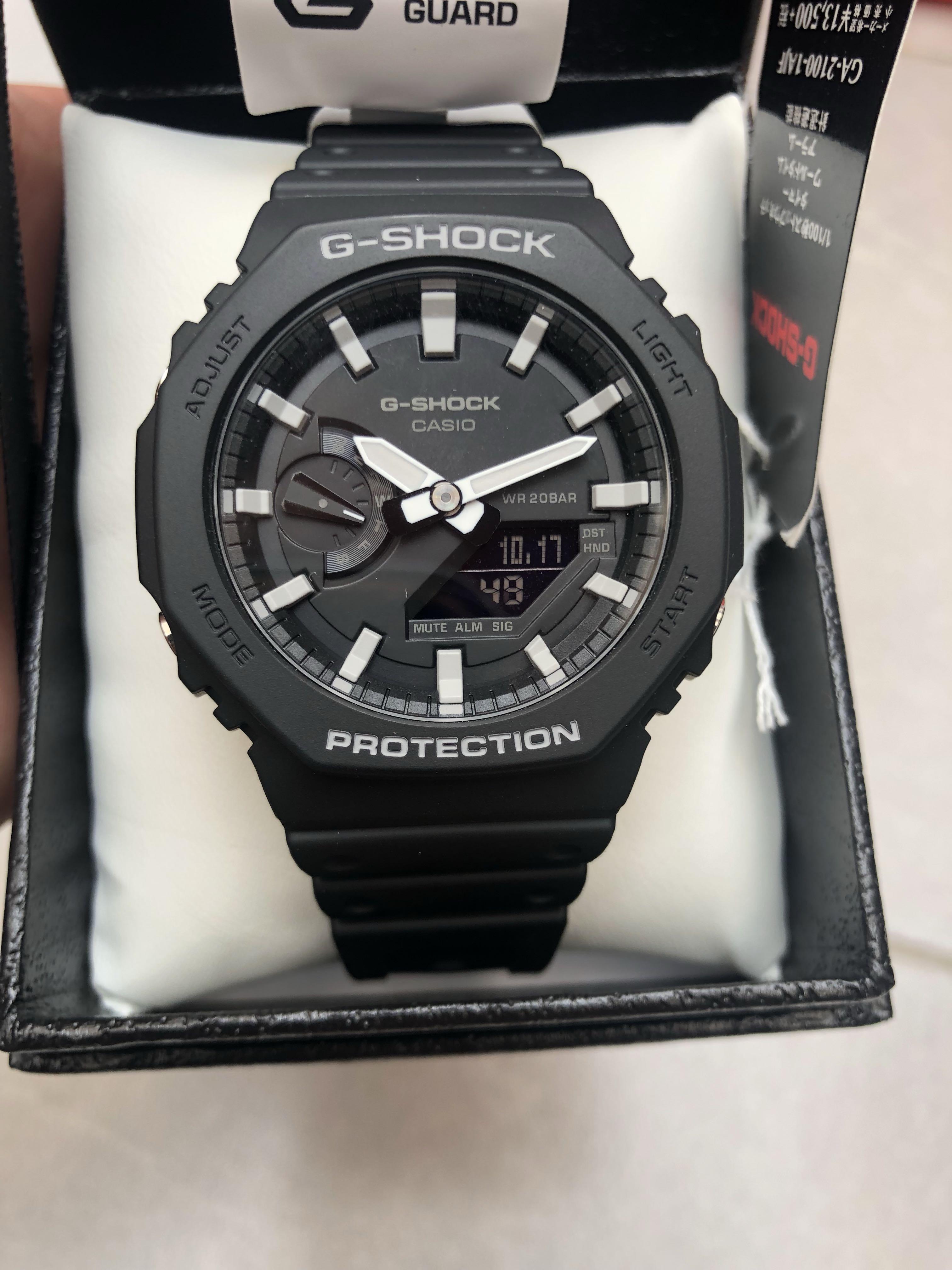 Reduced Latest Ga 2100 1ajf 12 12 Men S Fashion Watches On Carousell