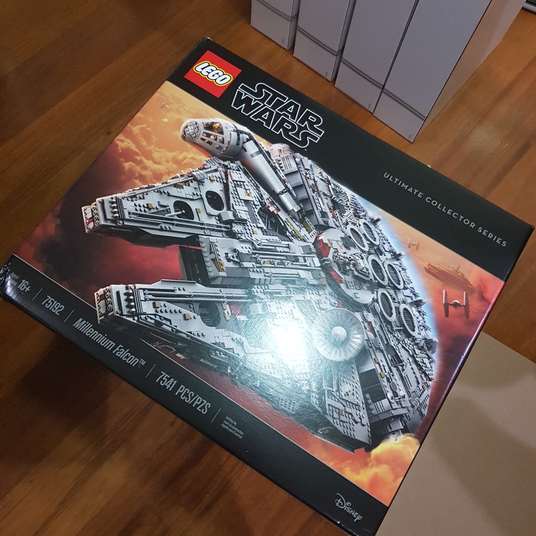 lego millennium falcon ucs 75192