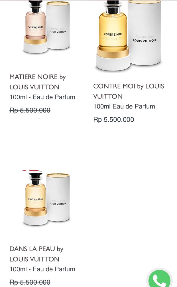 Louis Vuitton Dans La Peau Woman, Kesehatan & Kecantikan, Parfum, Kuku &  Lainnya di Carousell