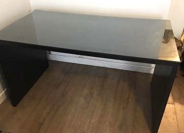 Malm Desk Black Brown Furniture Tables Chairs On Carousell