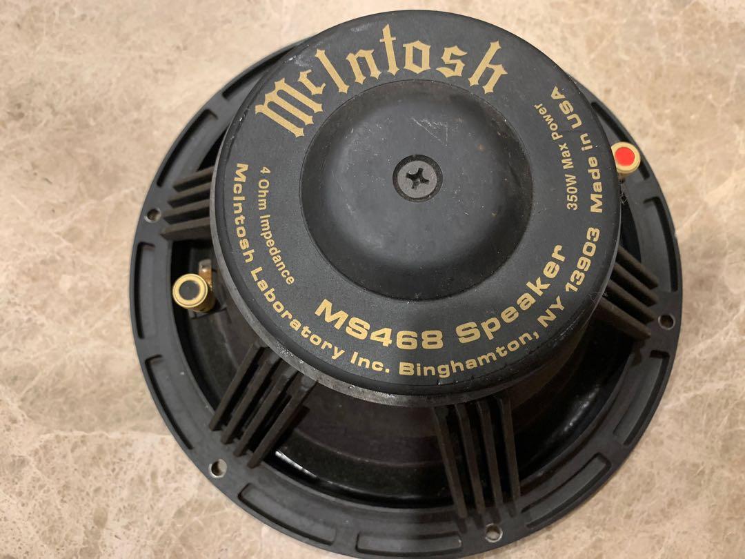 McIntosh MS468 350W car subwoofer 10 inch
