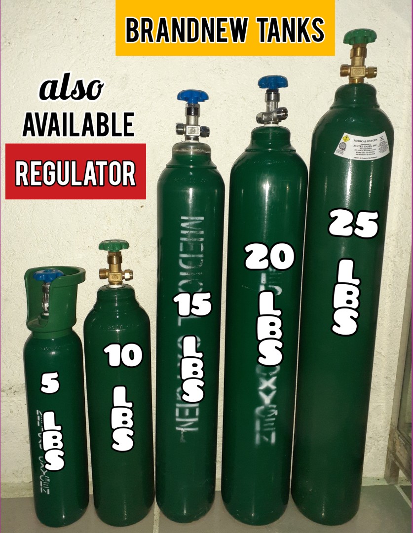 Medical oxygen tank sizes, Beauty & Personal Care, Face, Face Care on