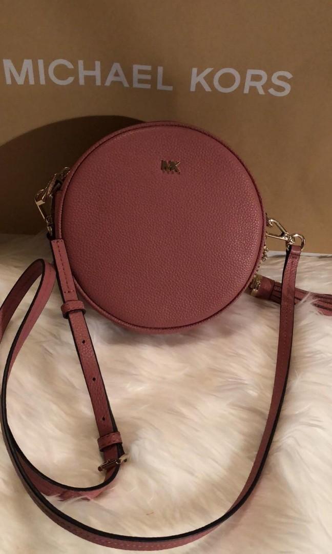 MICHAEL KORS ROUND BAG, Women's Fashion, Bags & Wallets, Crossbody