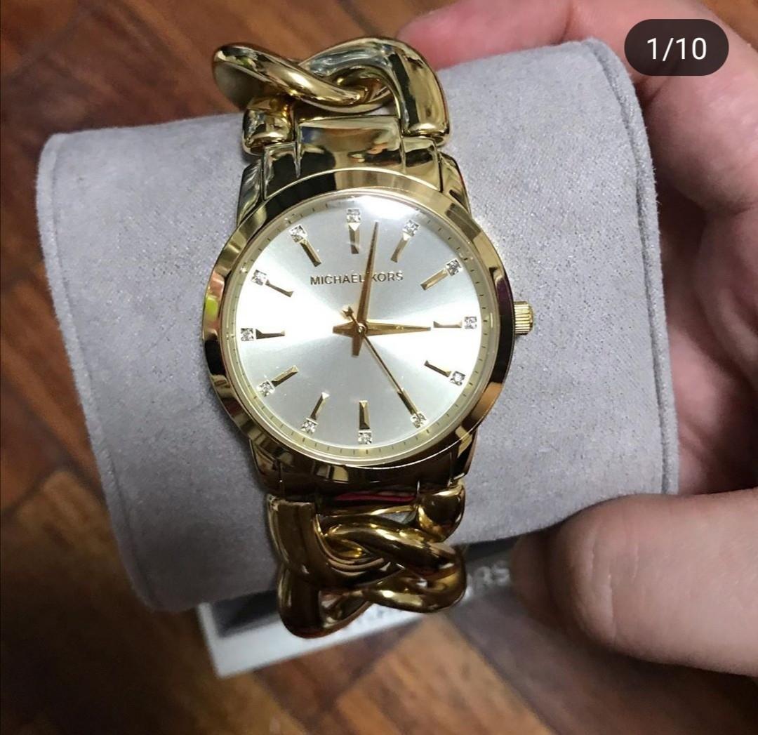 New]Michael Kors mens watch accessories MK8660 - Merrick Two-Tone - BE  FORWARD Store