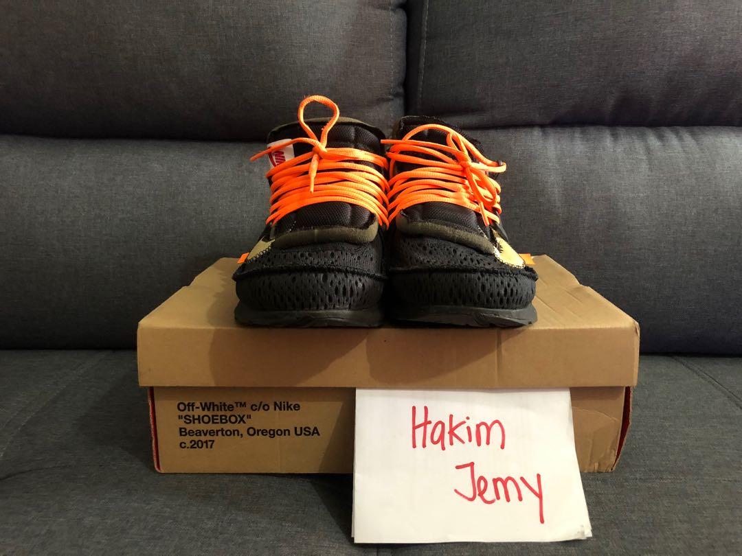 Nike presto off white 2.0 clearance