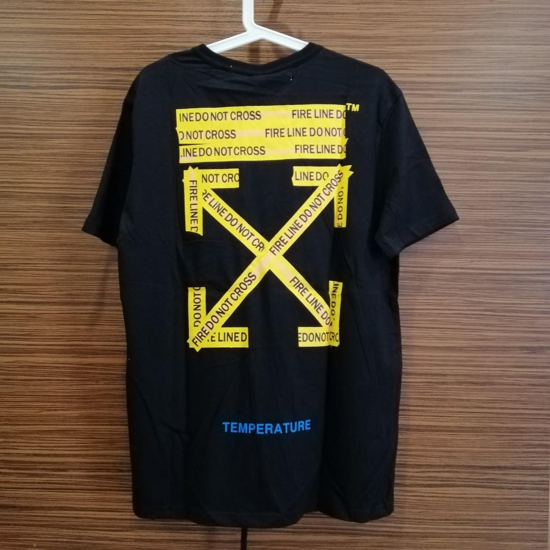 Off white not real tee top