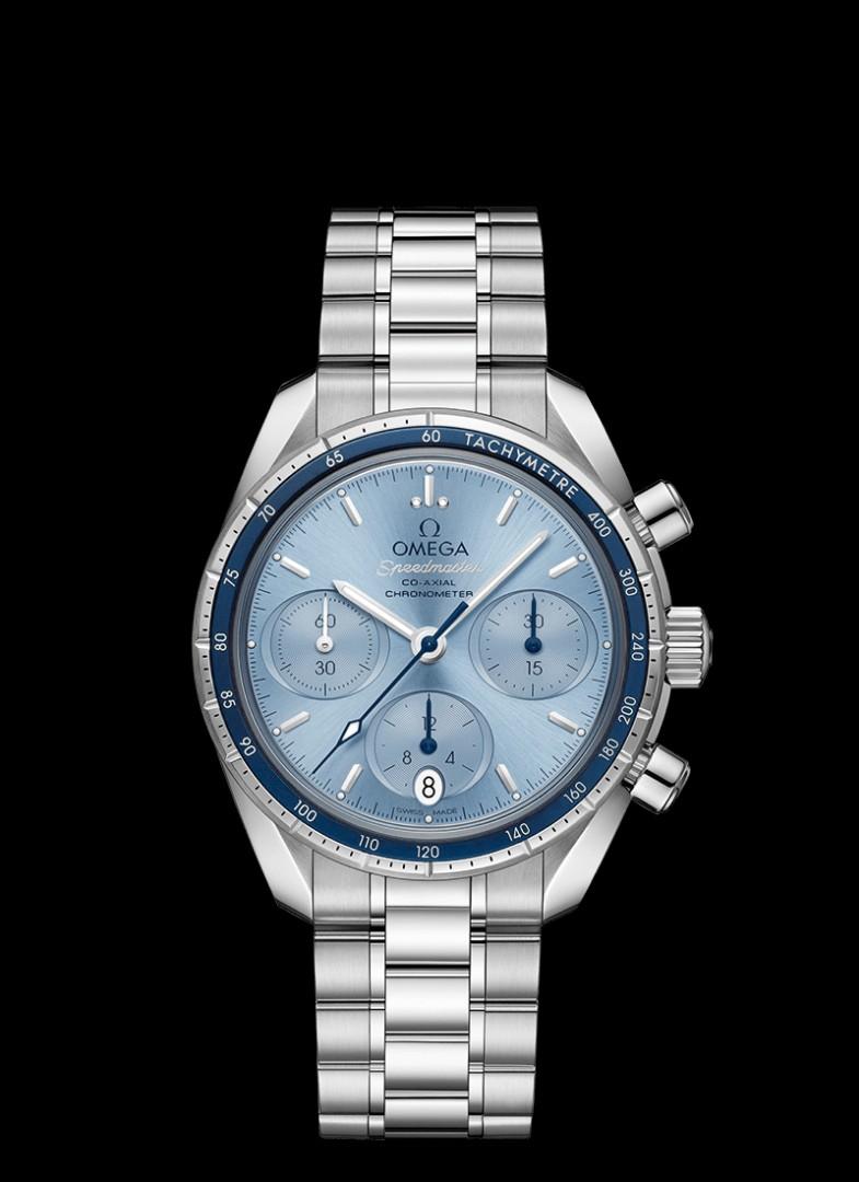 Omega speedmaster ice blue, Luxury 
