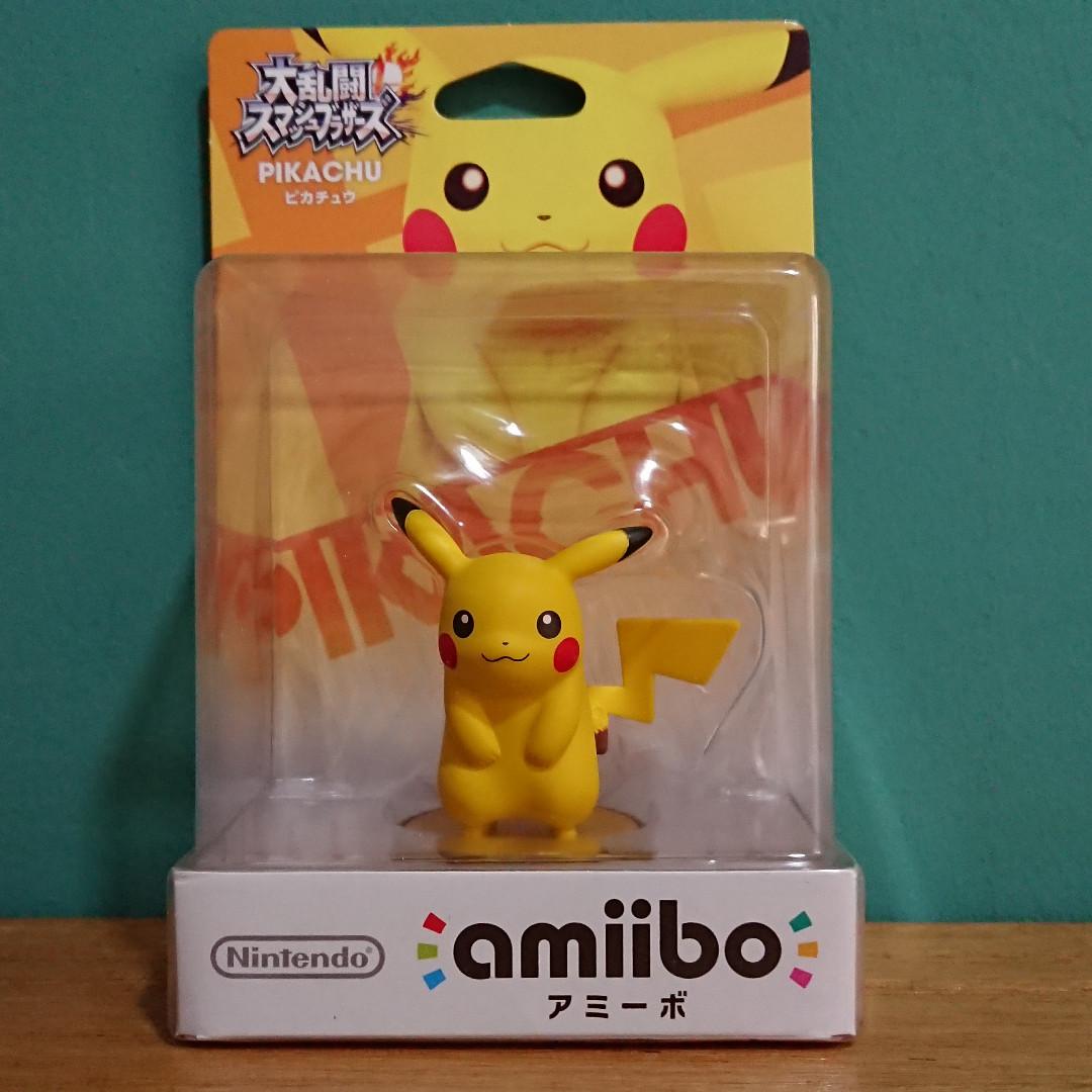 Pikachu Amiibo For Nintendo Consoles Toys Games Video Gaming Gaming Accessories On Carousell