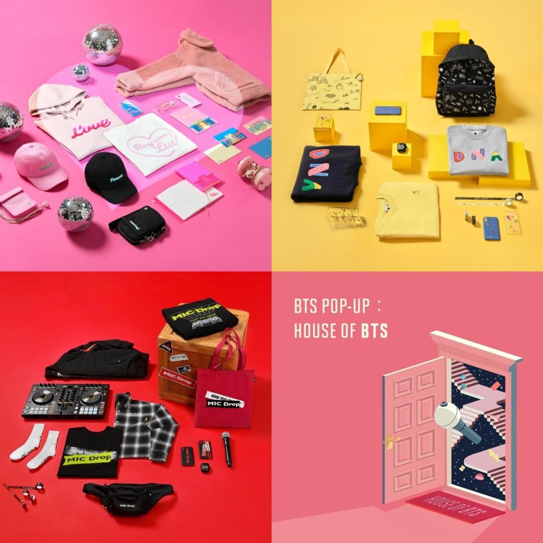 Po Update House Of Bts Merchandise Pop Up Store Entertainment K