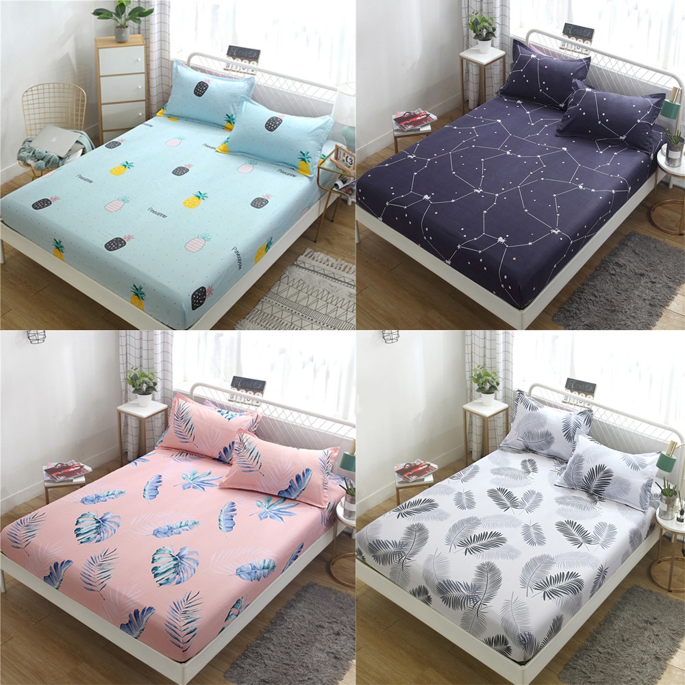 Queen Size King Size Single Size Fitted Bedsheet Cadar Tilam With Mattress Cover Furniture Home Living Furniture Tables Sets On Carousell