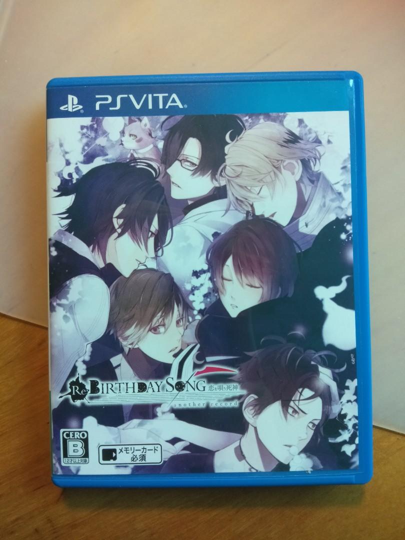 Re Birthday Song Psvita Otome Game Hobbies Toys Memorabilia Collectibles Fan Merchandise On Carousell