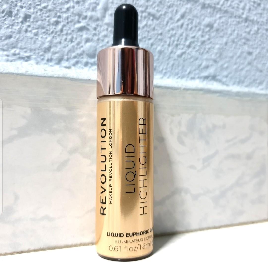 revolution liquid highlighter euphoric gold