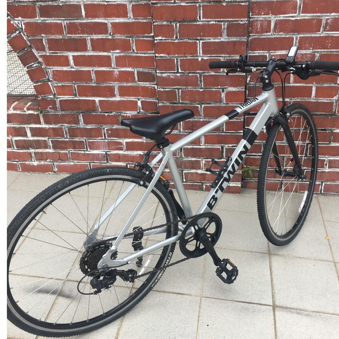 ROAD BIKE TRIBAN 100 FB FLAT BAR size XS