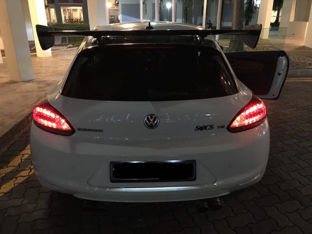 SCIROCCO CARBON FIBRE GT WING Car Accessories Accessories on