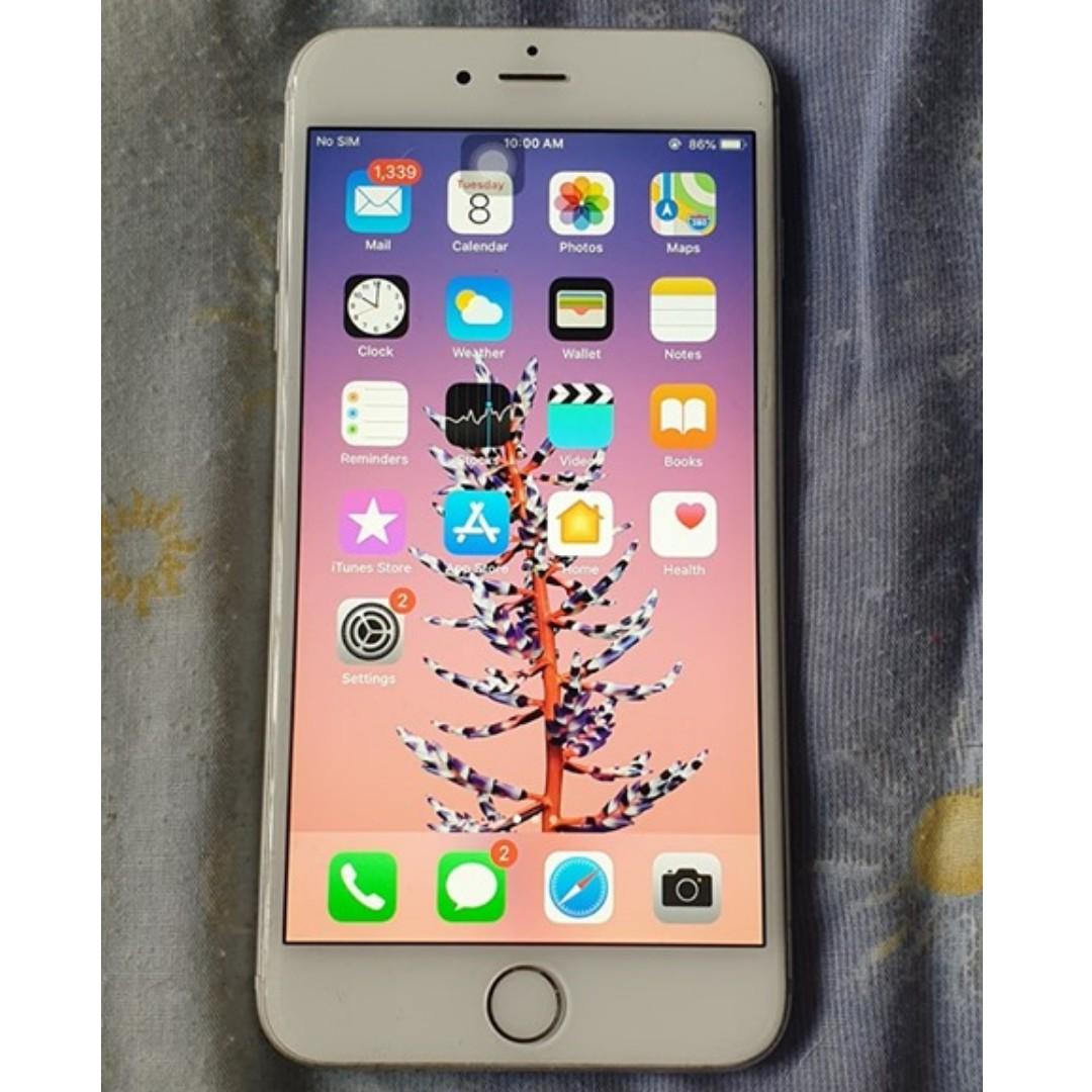 iPhone 6 Plus 128GB OPEN LINE (Category: iPhone 6 Series) located in Marikina City. Submitted by akmdeguzman (Listing ID 257180028, Image 1). Description: No issues! Comes with charger and earphones. Female-owned. Open line..