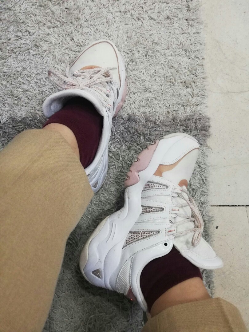 Skechers D Lites 3.0 Rose Gold Pink Women s Fashion Footwear