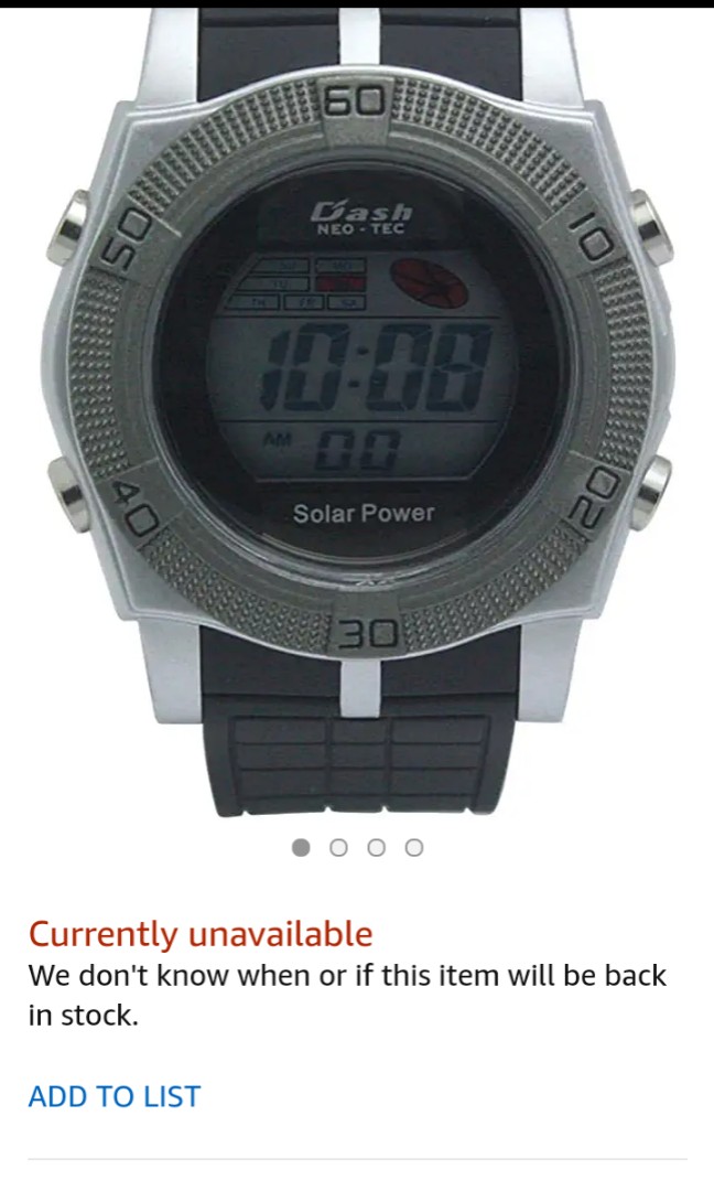 Solar watch, Men's Fashion, Watches & Accessories, Watches on Carousell