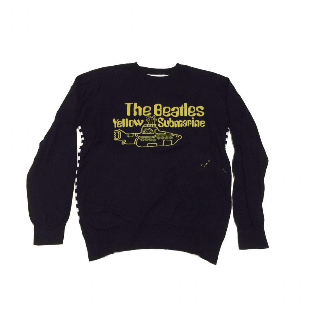 The Beatles yellow submarine sweater, Fesyen Pria, Pakaian , Baju