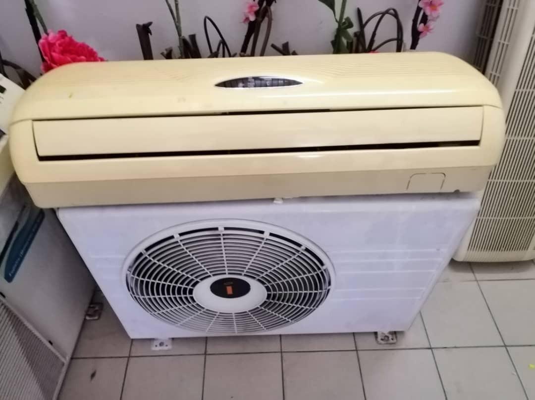 Used Aircond 1.0hp IThink brand, TV & Home Appliances, Kitchen