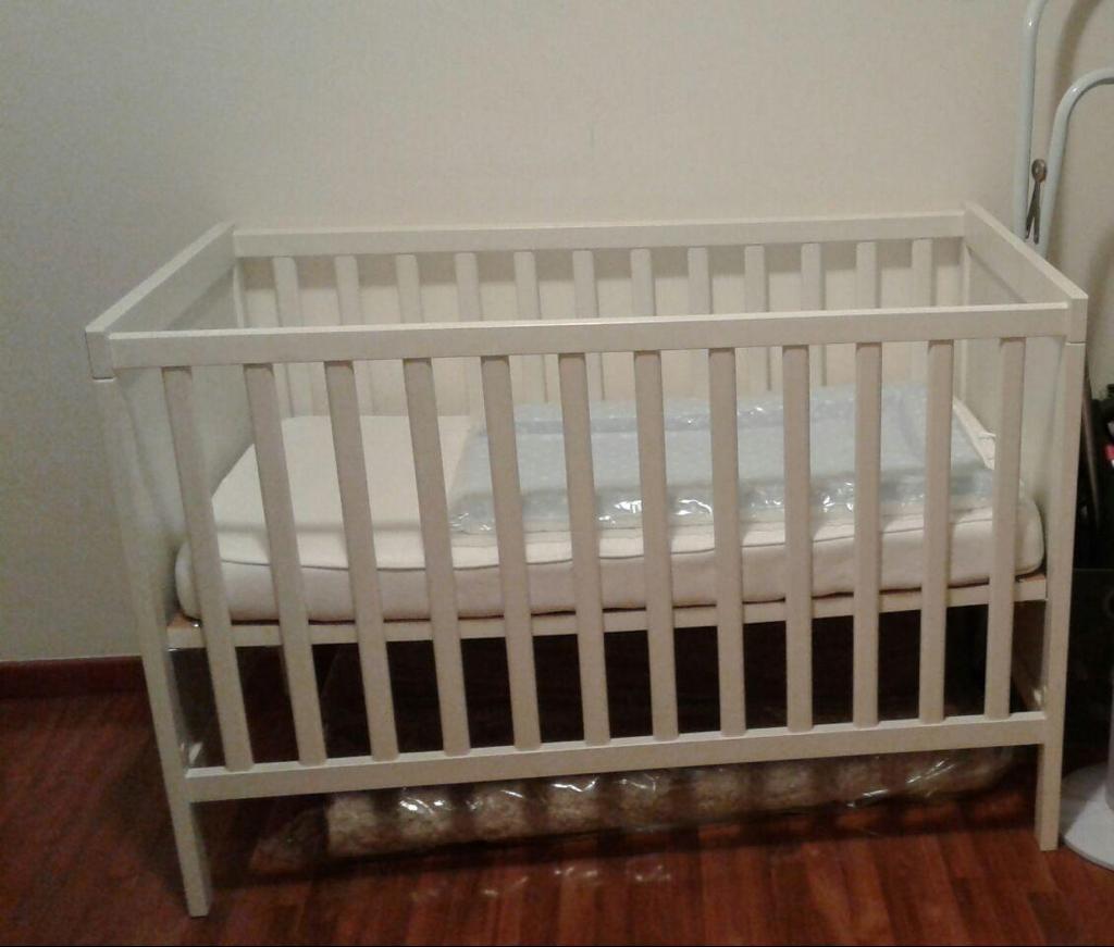 Used Ikea Cot for sale, Babies & Kids, Baby Nursery & Kids Furniture, Cots & Cribs on Carousell