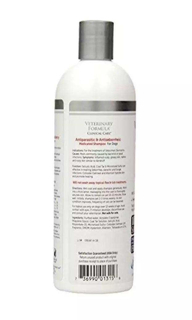 Veterinary Formula Clinical Care Antiparasitic and Antiseborrheic