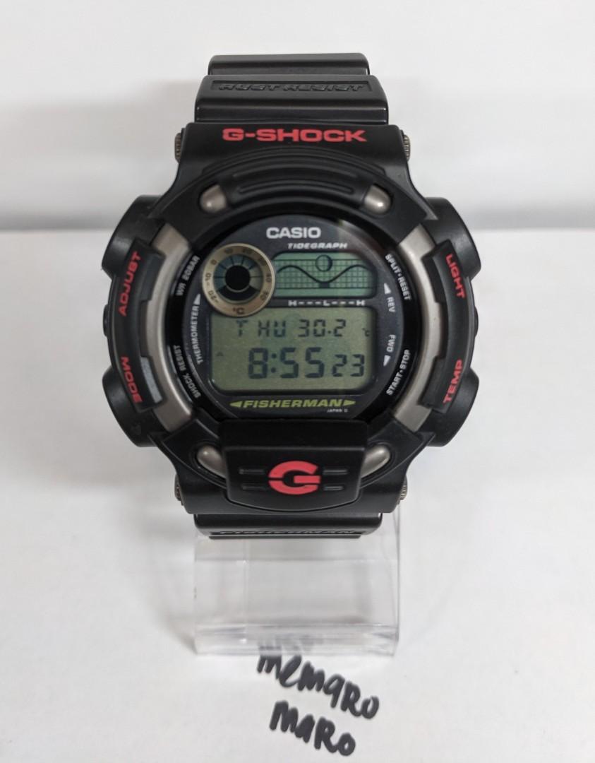 Vintage G Shock Fisherman DW 8600 Men s Fashion Watches